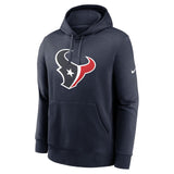 Nike Texans Club Logo Hoodie Blue