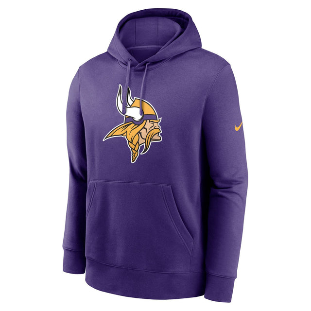 Nike Vikings Club Logo Hoodie Purple