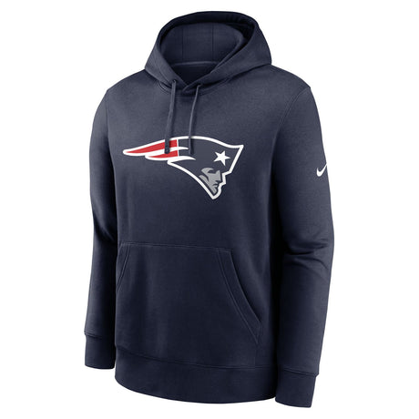 Nike Patriots Club Logo Hoodie Navy