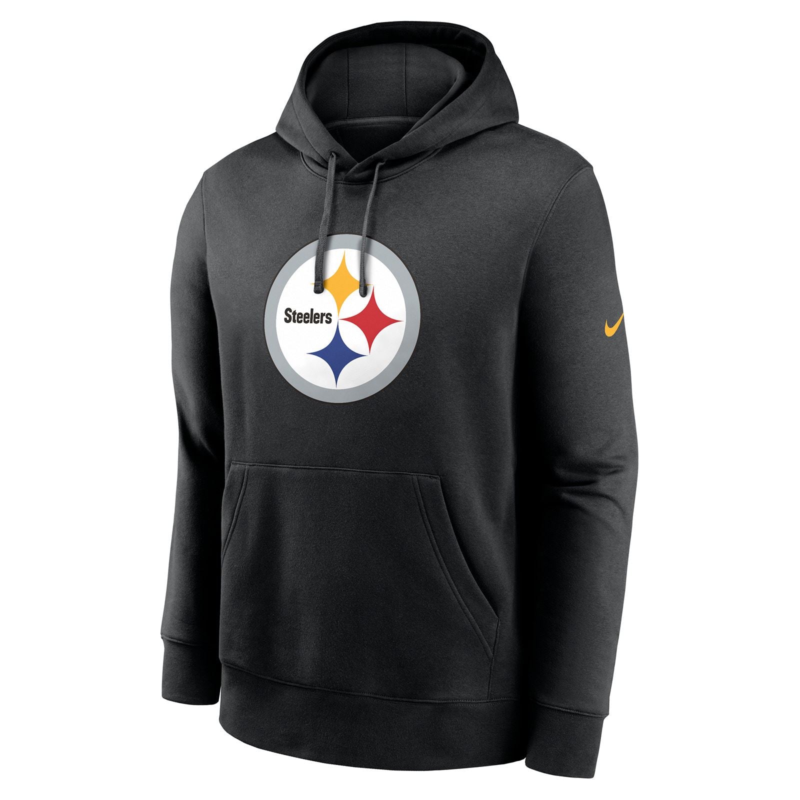 Nike Steelers NFL Club Logo Hoodie Black