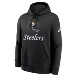 Nike Steelers Rewind Club Hoodie Black