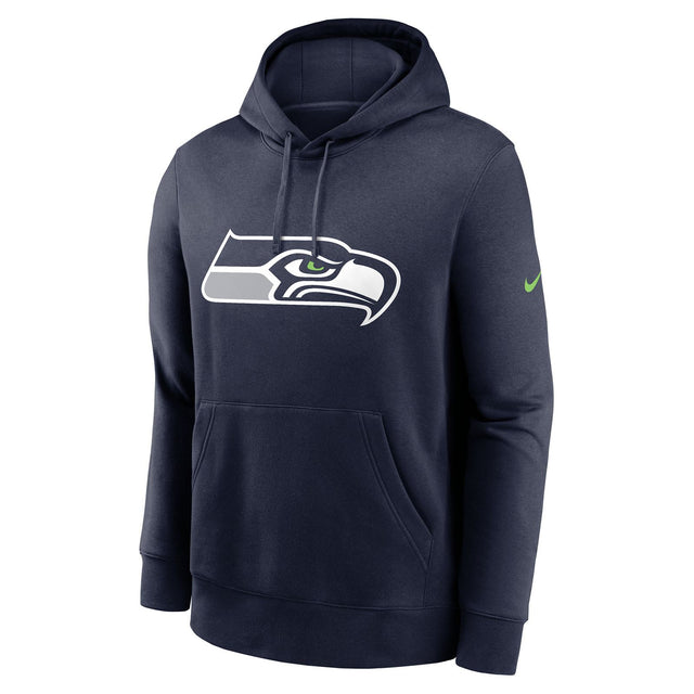Nike Seahwaks Club Logo Hoodie Navy