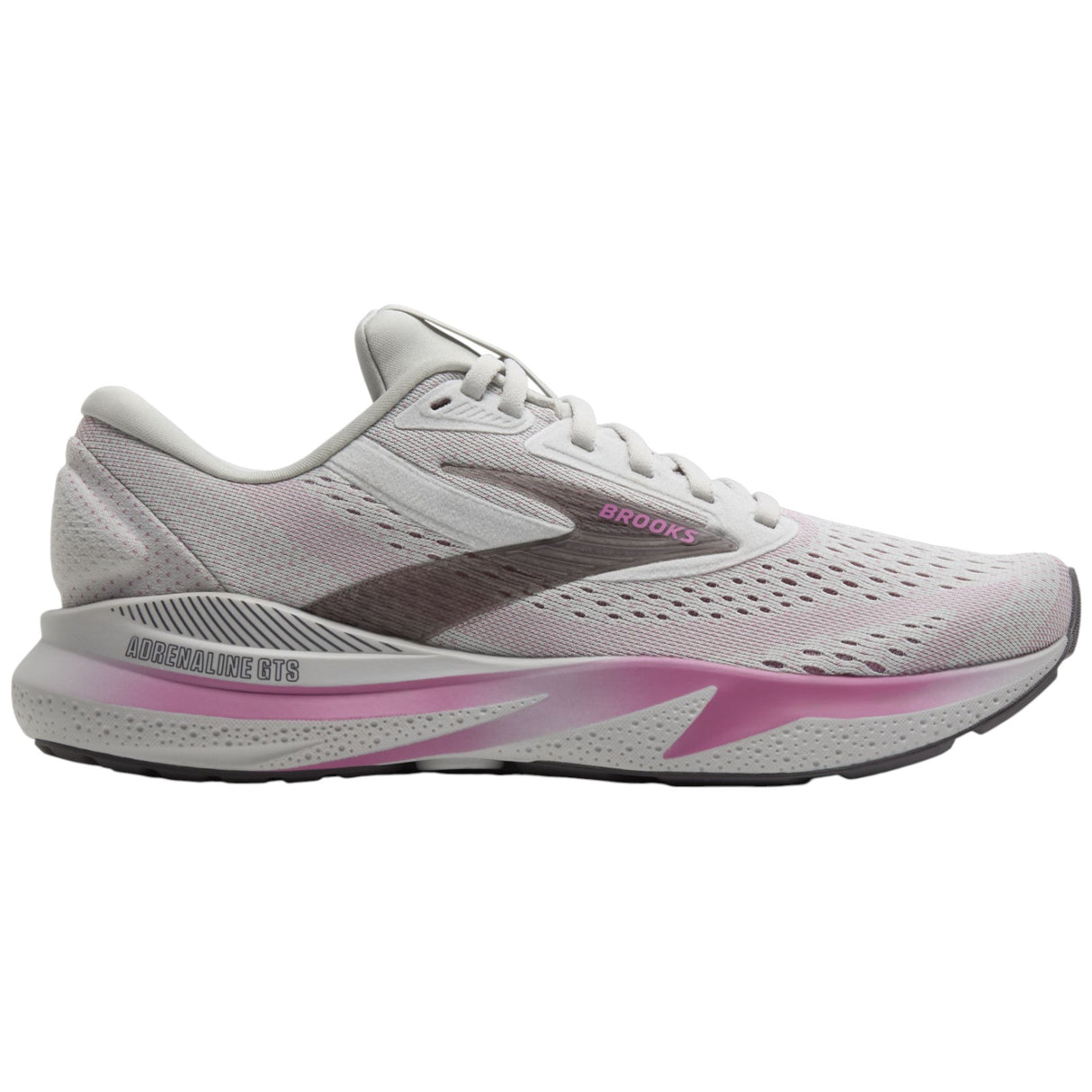 Brooks Womens Adrenaline GTS 24 Running Shoe - Right side View