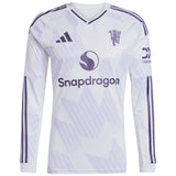 adidas Manchester United Football 2025/26 Adults Long Sleeved Away Jersey