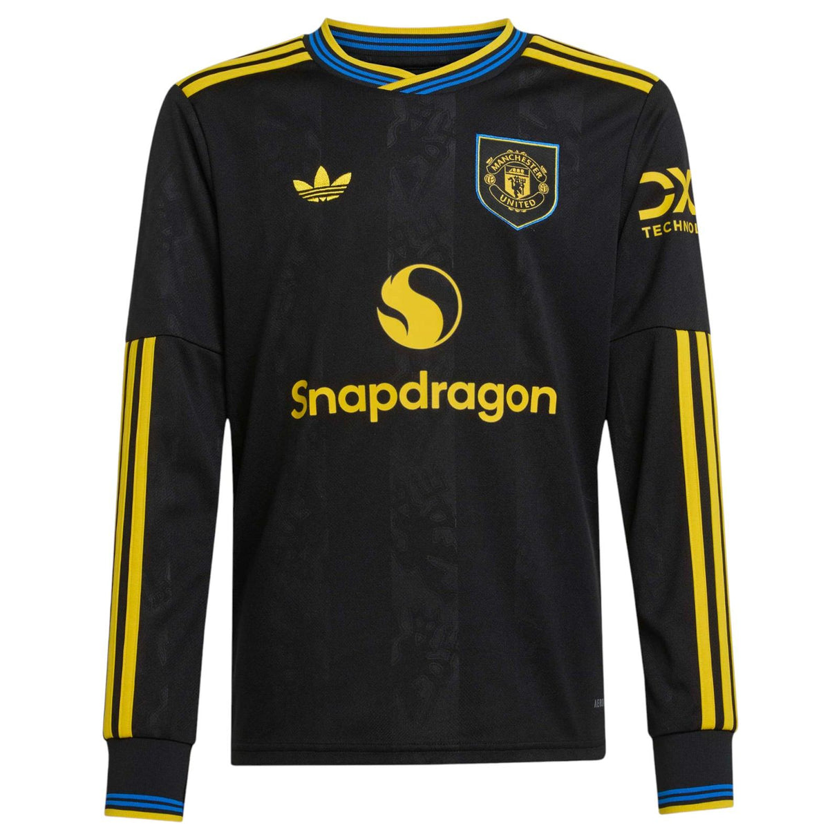 adidas Manchester United Football 2025/26 Long Sleeved Kids 3rd Jersey