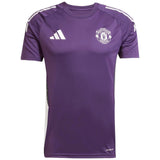 adidas Manchester United Tiro Football 2025/26 Adults Short Sleeved Training Jersey Front View 