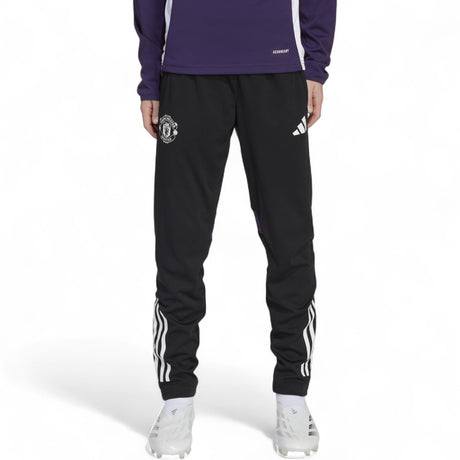 adidas Manchester United Tiro Football 2025/26 Kids Training Pant Model Front View