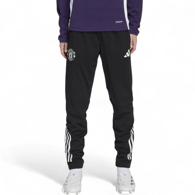 adidas Manchester United Tiro Football 2025/26 Kids Training Pant Model Front View