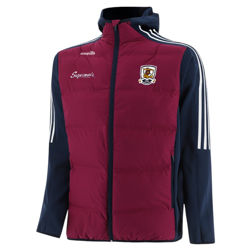 O'Neills Galway Hydra LW Hooded Jckt Mrn