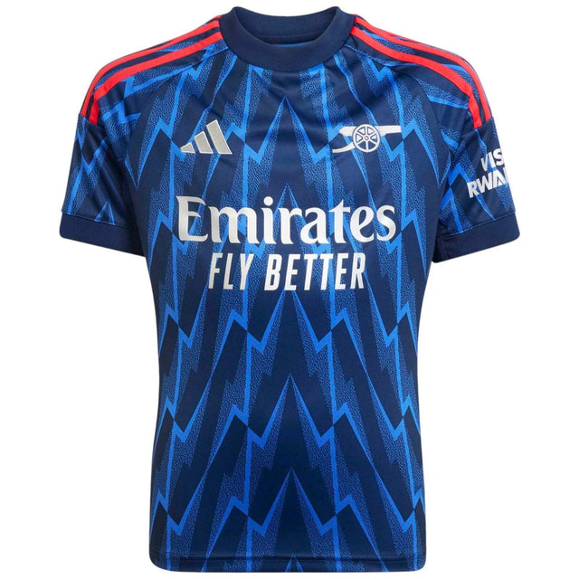 adidas Arsenal Football 2025/26 Kids SS Away Jersey