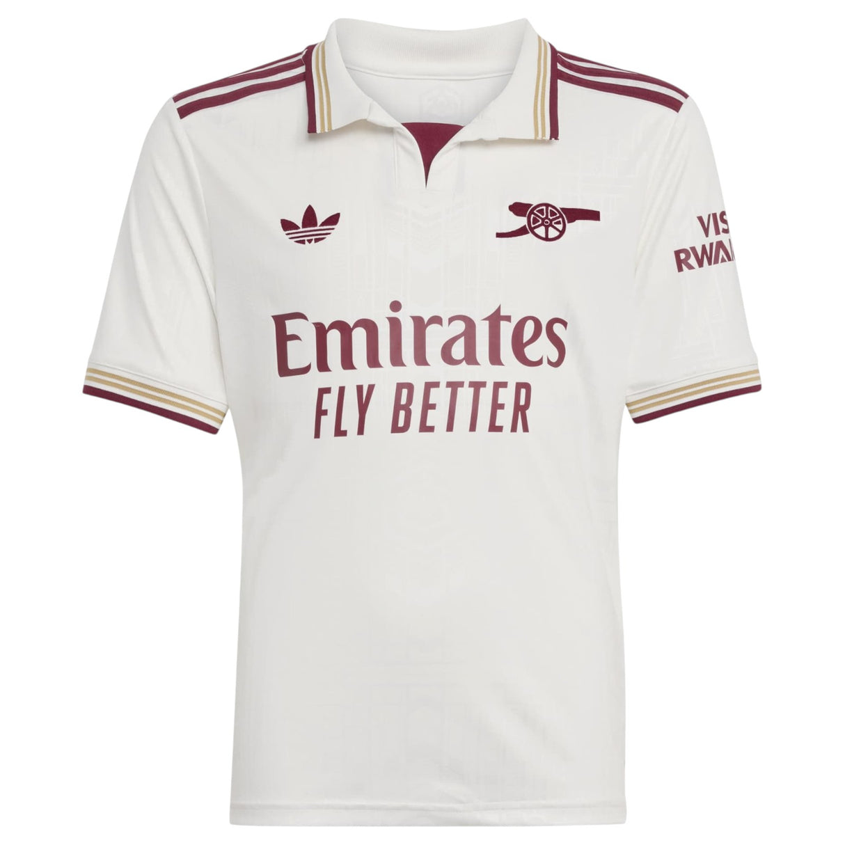 adidas Arsenal Football 2025/26 Kids Third Polo Shirt Jersey