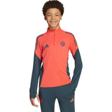 adidas FC Bayern Football 2025/26 Kids Half-Zip Training Top