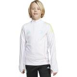 adidas Juventus Football Kids 2025/26 Half-Zip Training Top Model Front View