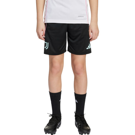 adidas Juventus Football Kids 2025/26 Training Short Model Front View
