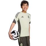 adidas Real Madrid Football 2025/26 Kids Training Jersey Model Front Side View