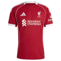 Adidas Liverpool FC 2025/26 Adults Home Jersey