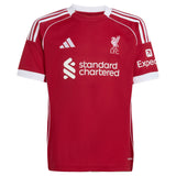 Adidas Liverpool FC 2025/26 Kids Home Jersey