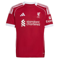 Adidas Liverpool FC 2025/26 Kids Home Jersey
