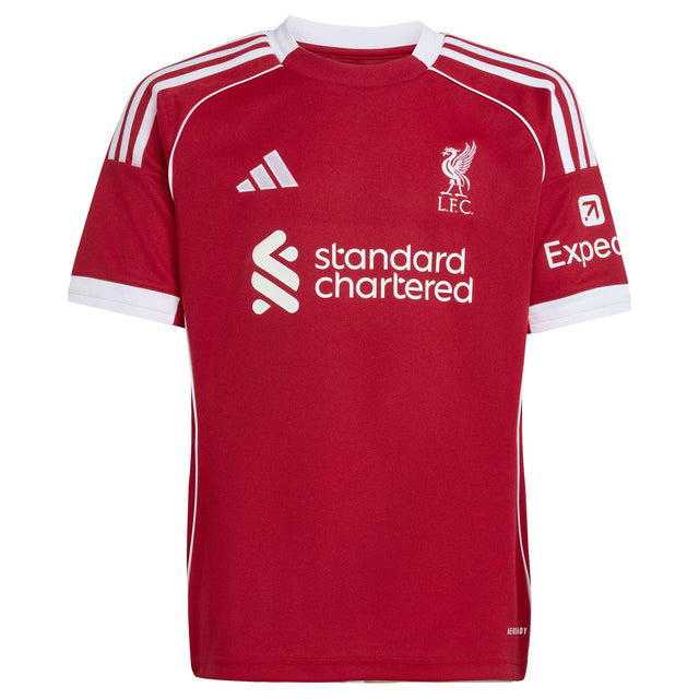 Adidas Liverpool FC 2025/26 Kids Home Jersey