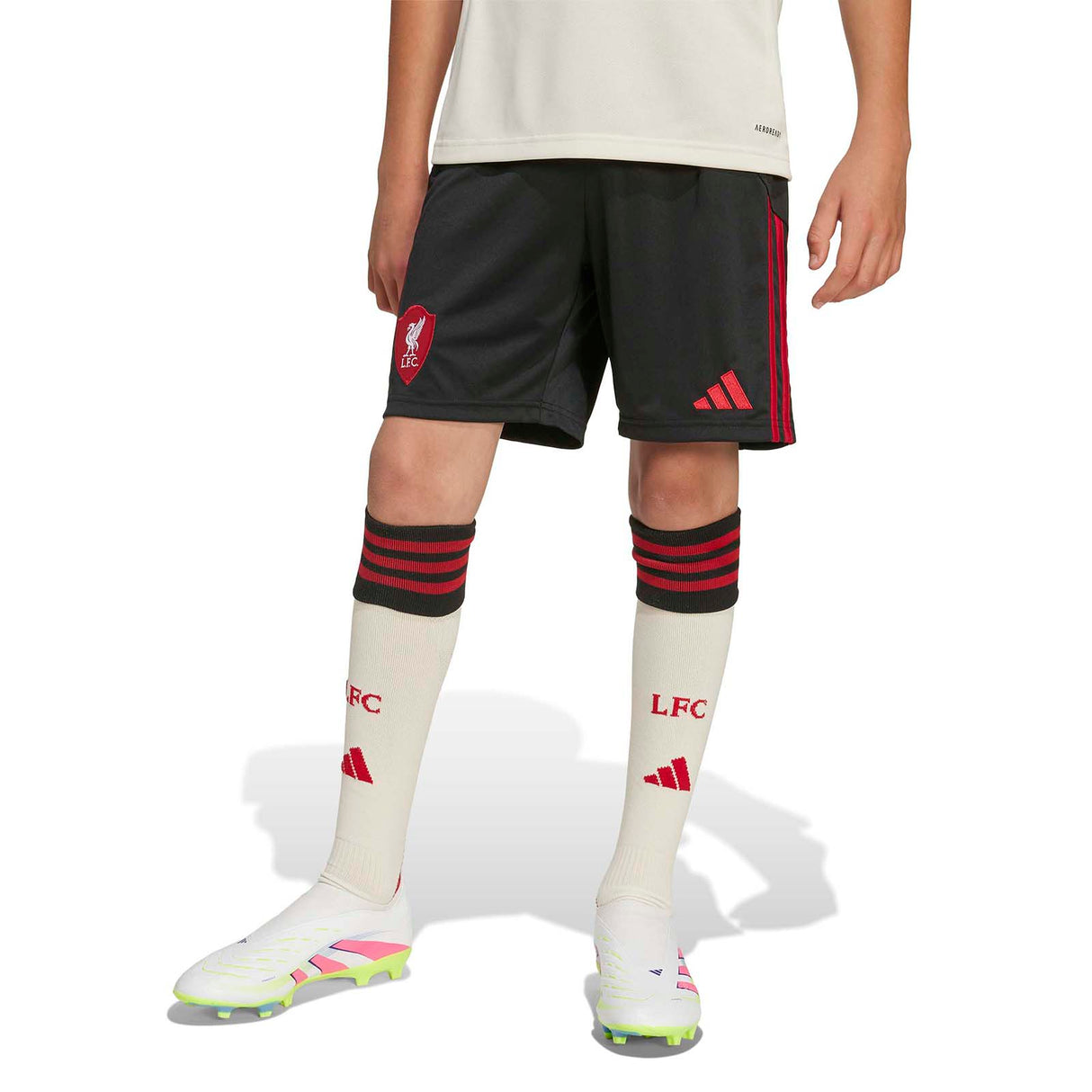 adidas Liverpool FC 2025/26 Kids Away Football Shorts