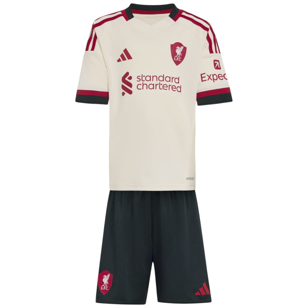 adidas Liverpool FC 2025/26 Away Kids Mini Kit