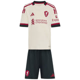 adidas Liverpool FC 2025/26 Away Kids Mini Kit