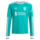 adidas Liverpool Football 2025/26 Kids Long Sleeve Third Jersey