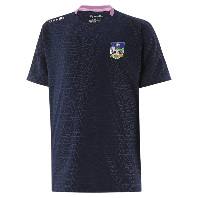 O'Neills Limerick Hydra Grls T Shirt Nvy