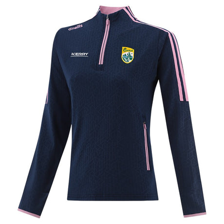 O'Neills Kerry Hydra Wmn Brsh QZ Top Nvy