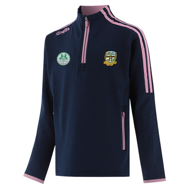 O'Neills Meath Hydra Grls Brsh QZ Top Nv