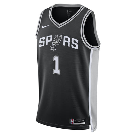 Nike San Antonio Spurs Wembanyama 1 Icon Edition Mens NBA Jersey