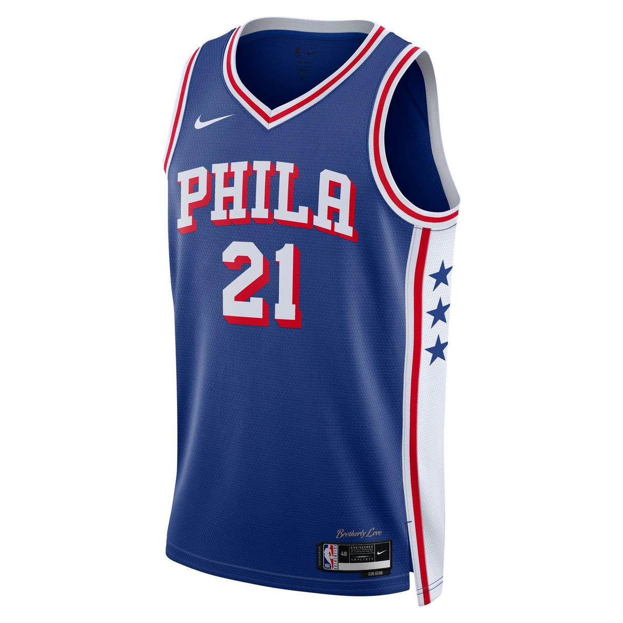 Nike Joel Embiid Philadelphia 76ers Icon Edition Mens NBA Jersey