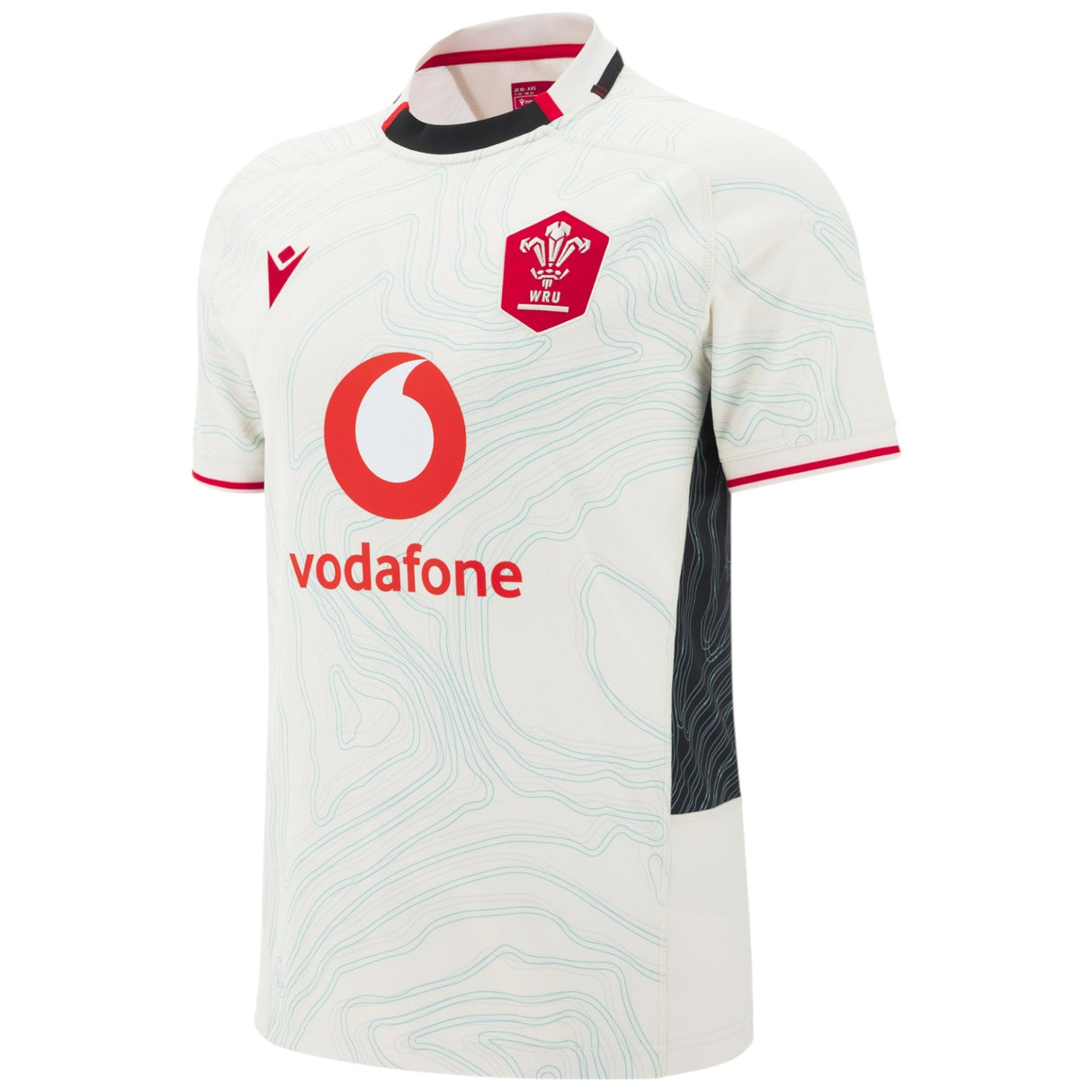 Macron Wales Rugby 2025/26 Kids Away Replica Jersey