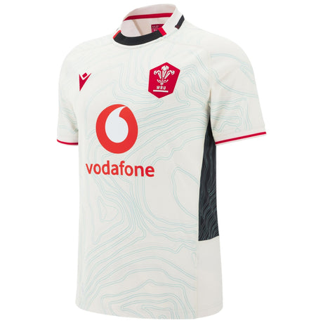Macron Wales Rugby 2025/26 Kids Away Replica Jersey