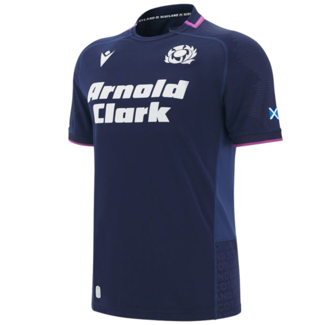 Macron Scotland Rugby 2025/26 Kids Home Replica Jersey