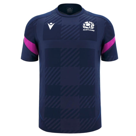 Macron Scotland Rugby 2025/26 Kids Lightweight Training Tee