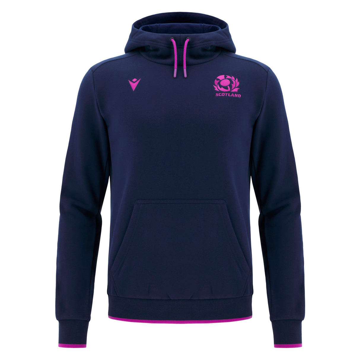 Macron Scotland Rugby 2025/26 Comfortable Travel Hoodie
