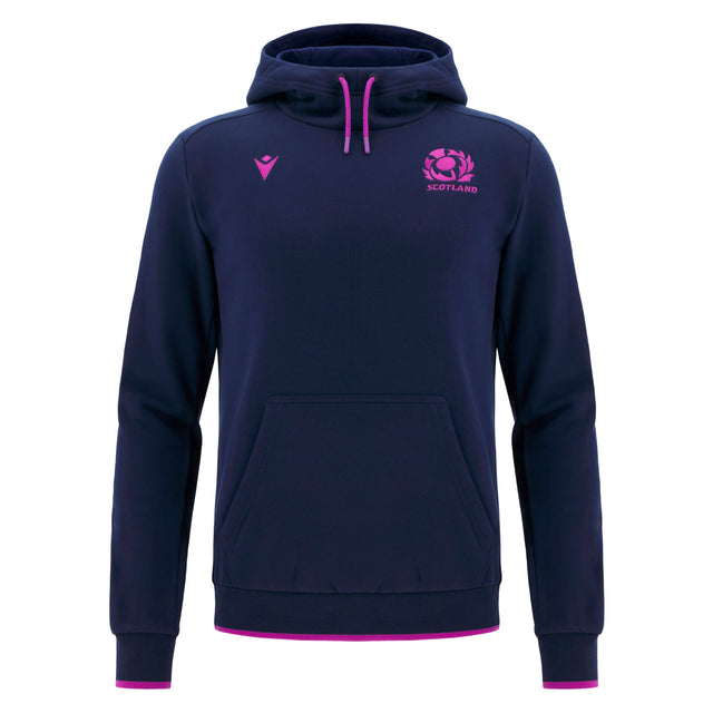 Macron Scotland Rugby 2025/26 Comfortable Travel Hoodie