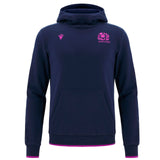 Macron Scotland Rugby 2025/26 Kids Comfortable Travel Hoodie