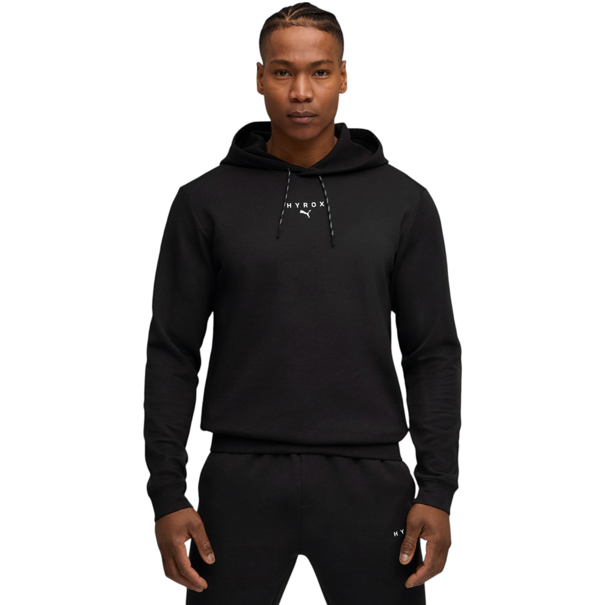PUMA HYROX CLOUDSPUN Mens HOODIE Black