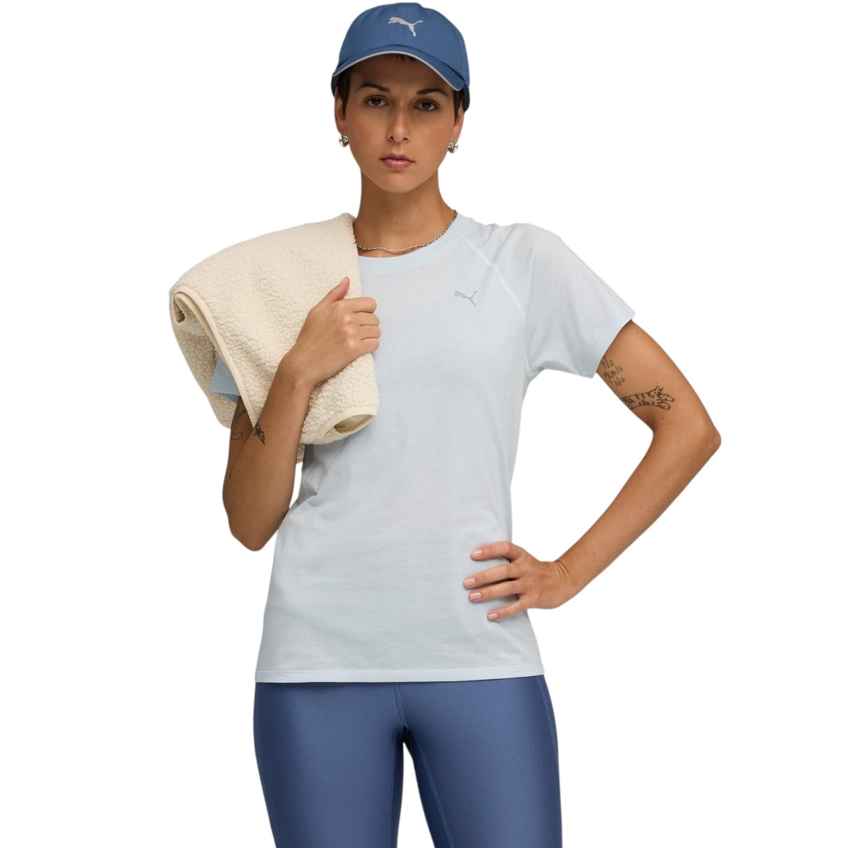 PUMA Run Velocity Tri-Blend Womens Running Tee