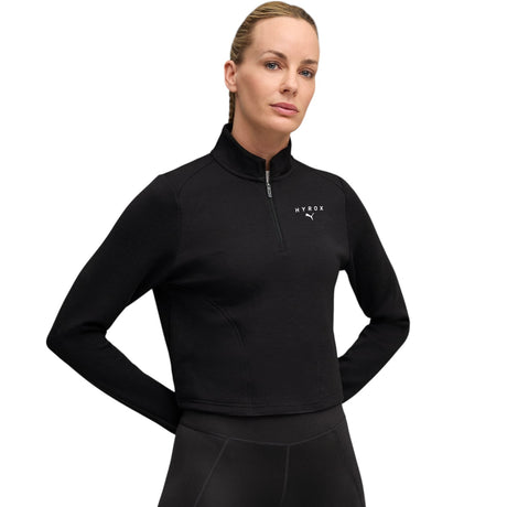PUMA x HYROX CLOUDSPUN Womens Quarter-Zip Top