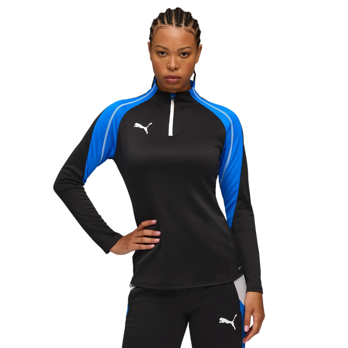 Puma IndividualBLAZE Womens Quarter-Zip Training Top