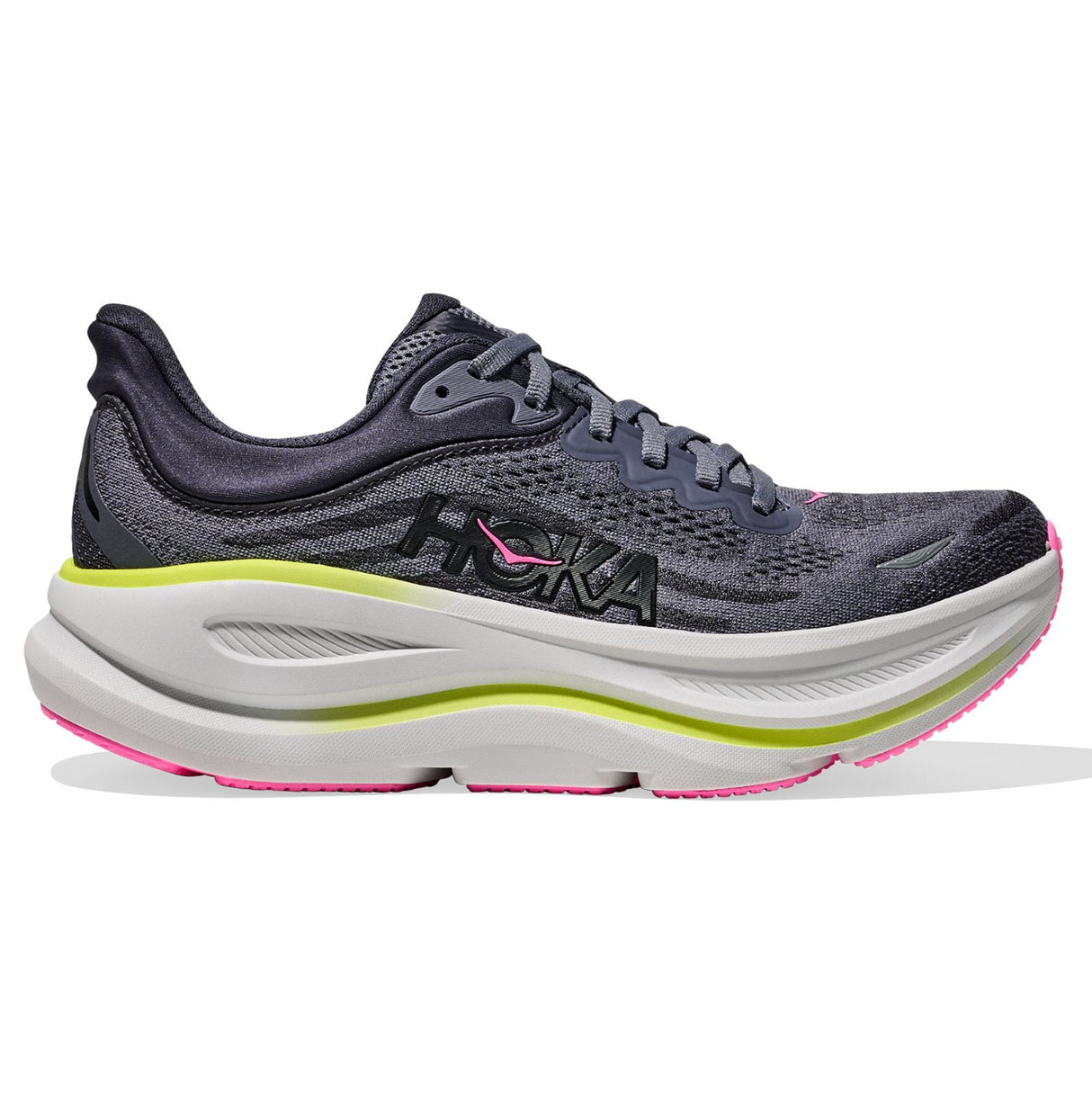 HOKA Womens BONDI 9 Grey