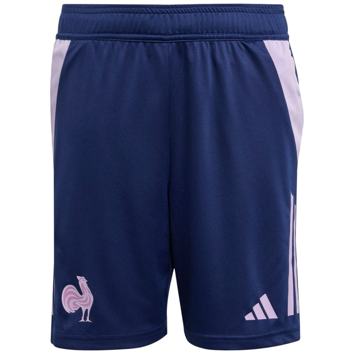 adidas France Rugby WRWC2 2025/26 Kids Lightweight Gym Short Front View