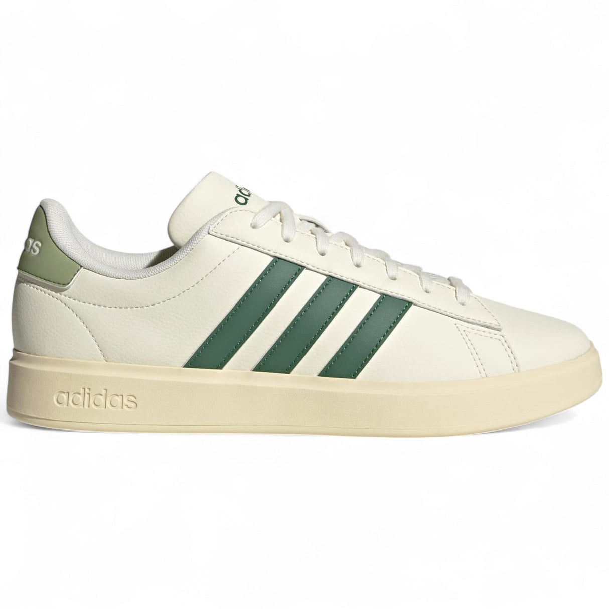 adidas Grand Court 2.0 Mens Regular-Fit Lace Sneakers Outer Full View