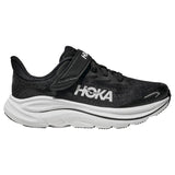 HOKA Junior Clifton 10 Black/White
