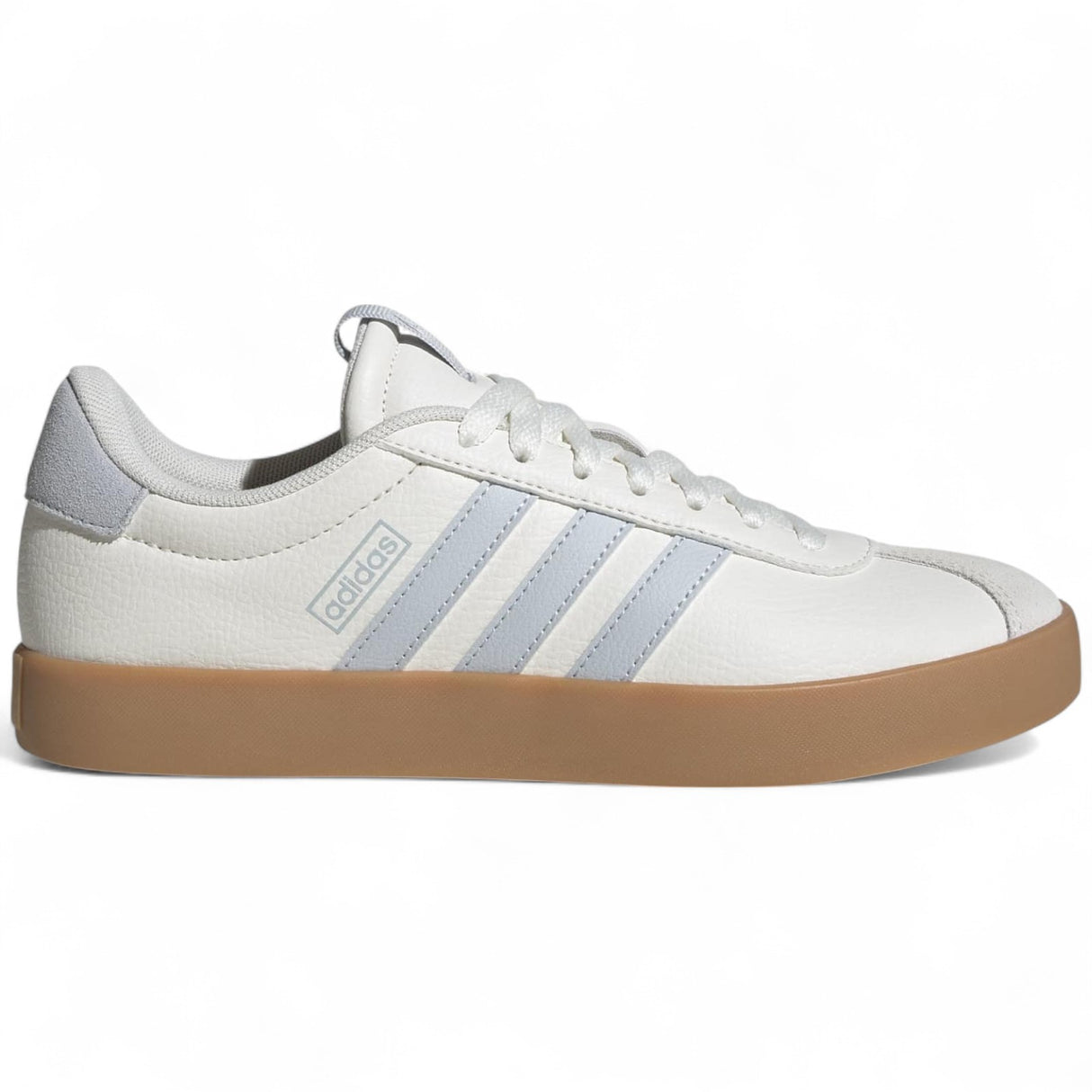 adidas VL Court 3.0 Womens Cushioned Regular-Fit Trainers Outer Full View