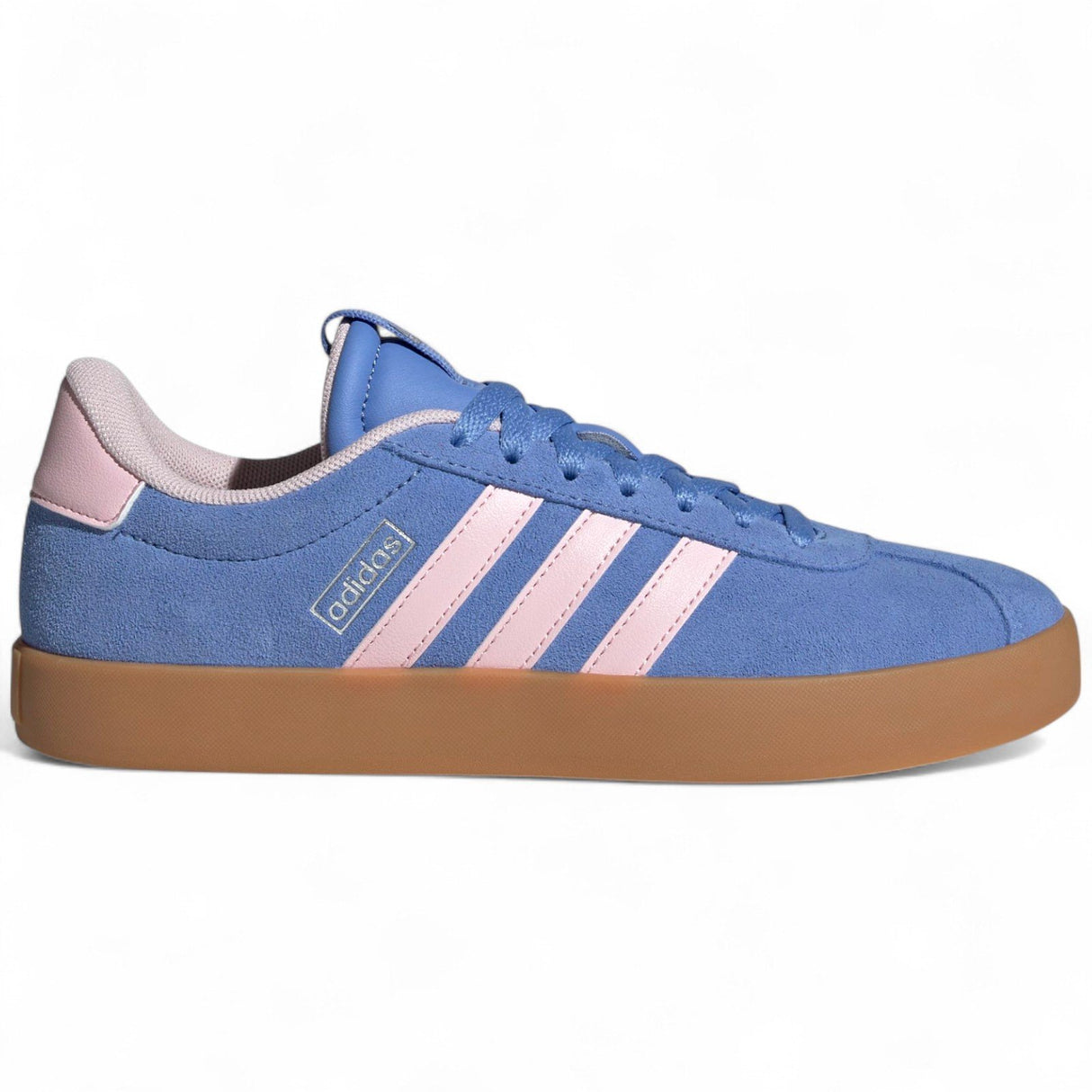 adidas VL Court 3.0 Womens Regular-Fit Lace Trainers Outer Full View