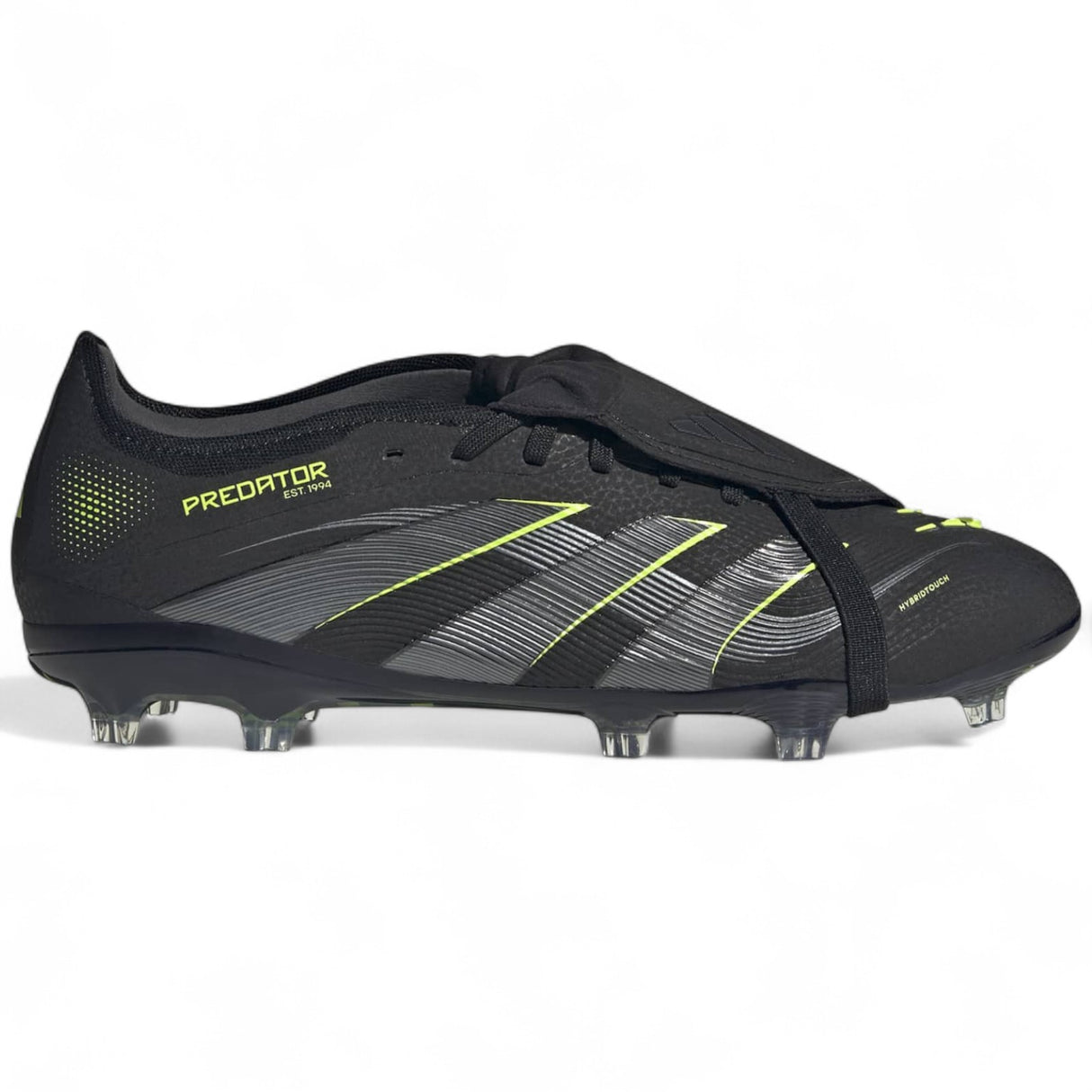adidas Predator Pro Adults Fold-Over Tongue Firm Ground Football Boots Outer Full View